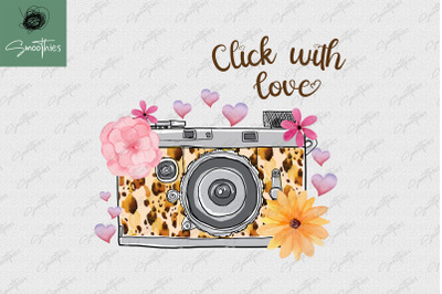 Click With Love Photography Vintage PNG