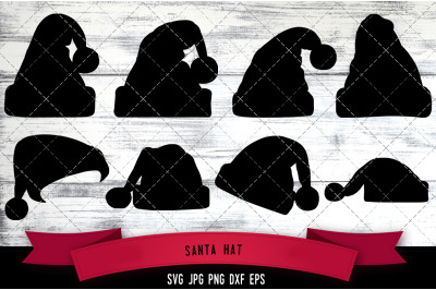 Santa Hat Cut file Svg