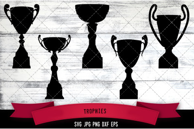 Trophies Cut file Svg