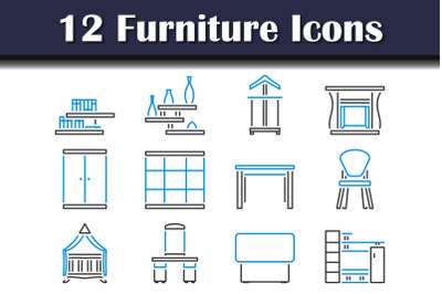 Furniture Icon Set