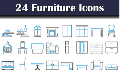 Furniture Icon Set