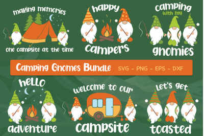 Camping Gnomes Svg Bundle, Camping Gnome Svg, Camping Svg Bundle