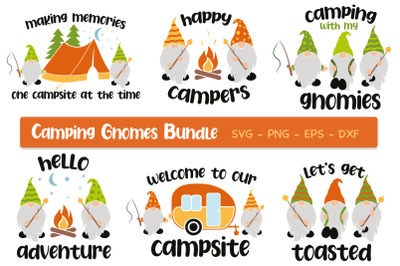 Camping With Gnomes Svg Bundle, Camping Gnome Svg, Camping Svg Bundle