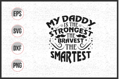 Fathers day lettering quotes design