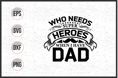 Fathers day lettering quotes design