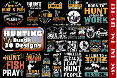 Hunting Bundle-30 Designs-220413