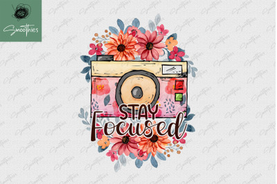 Stay Focus Photography Vintage PNG