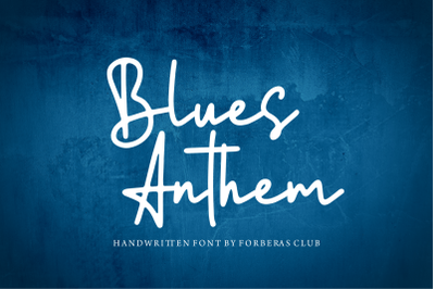 Blues Anthem | Handwritten Font