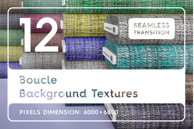 12 Boucle Background Textures