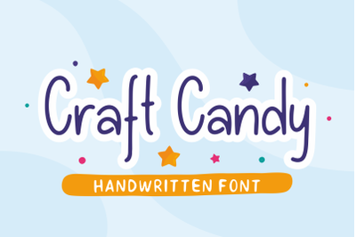 Craft Candy | Handwritten Font