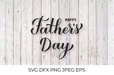 Happy Fathers Day  SVG