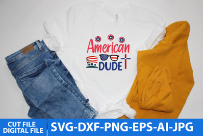 American Dude SVG Cut Files
