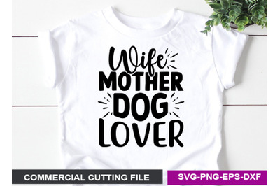 DOG SVG T shirt Design Template