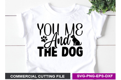 DOG SVG T shirt Design Template