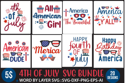 4th of July svg bundle, 4th of July svg quotes
