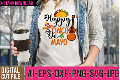 Happy Cinco De Mayo SVG Design