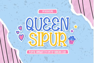 Queen Sipur | Handwritten Font