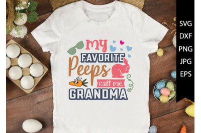 my favorite peeps call me grandma