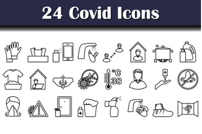 Covid Icon Set