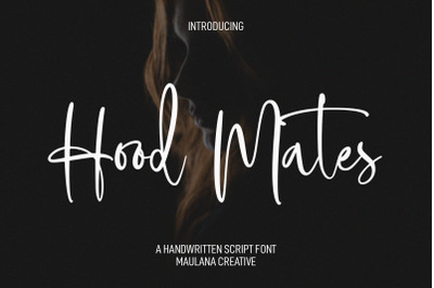 Hoodmates Script Font