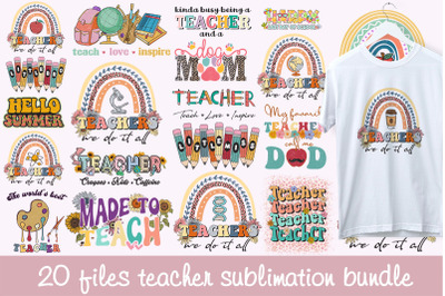 Teacher Day Bundle Sublimation