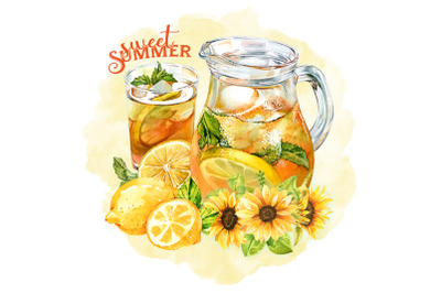 Sweet Summer Lemonade Day Sublimation