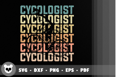 Funny Cycling Gift Cycologist Heartbeat