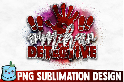 Armchair Detective Sublimation Design