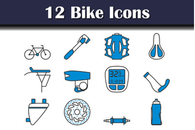 Bike Icon Set