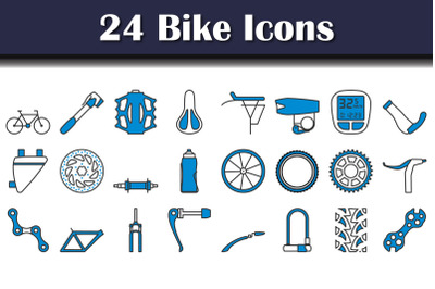 Bike Icon Set