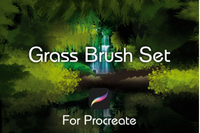 Grass Procreate Brushes