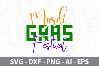 Mardi Gras Festival svg