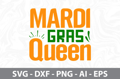 Mardi Gras Queen svg