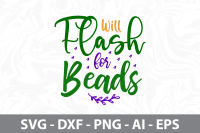 Will Flash for Beads svg