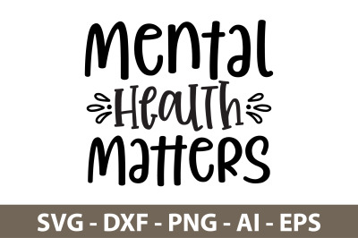 Mental Health Matters svg