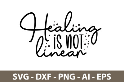healing is not linear svg