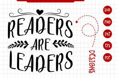 Slogan For Book Readers Are Leaders