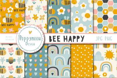 Bee Happy Paper set