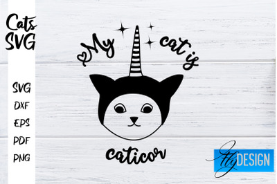 Cats SVG | Funny Cats Sayings SVG | Cat Quotes Design