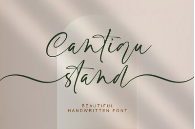 Cantiqu stand