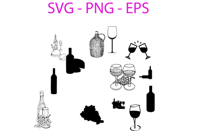 Wine Silhouette Collections