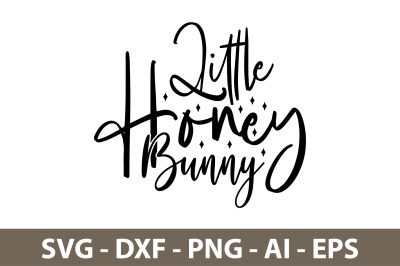 Little Honey Bunny svg