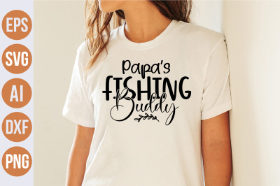 Papas Fishing Buddy svg