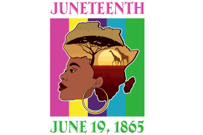 Juneteenth June 19 1865 PNG Designs