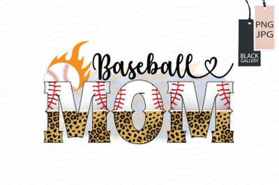 Baseball Mom Sublimation