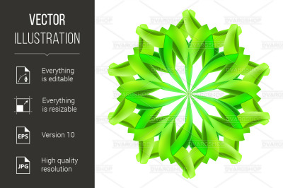 Abstract green pattern