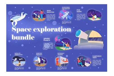 Space exploration color vector bundle