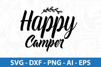 Happy Camper svg