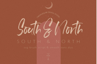 South &amp; North Script &amp; Sans Font Duo