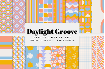 Daylight Groove Digital Paper